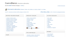 Desktop Screenshot of cuervoblanco.com