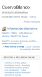 Mobile Screenshot of cuervoblanco.com